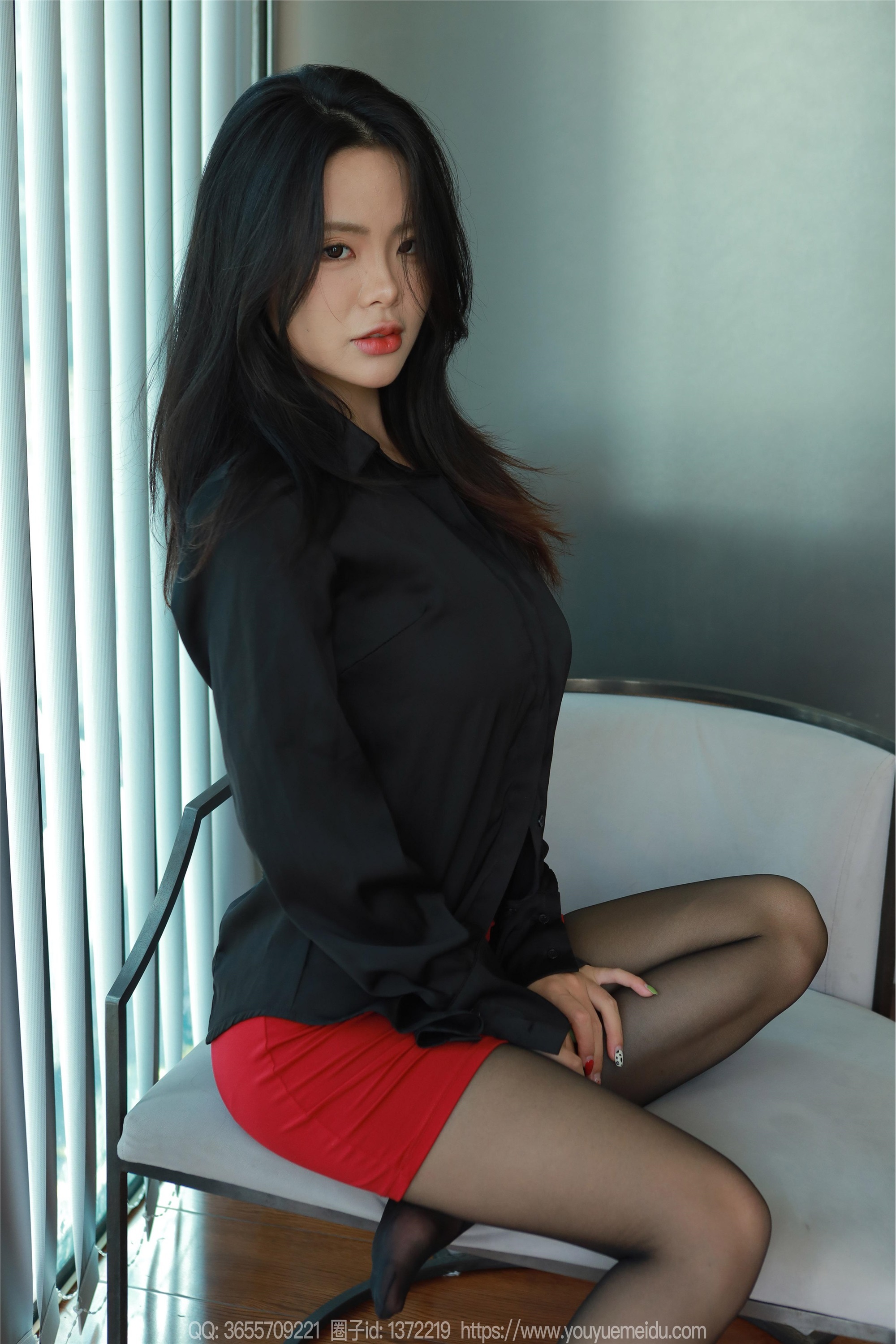 IESS异思趣向  2024.10.13 丝享家 1870 兔兔《黑丝红裙（下）》